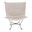 Scroll Puff Chair Angora In Natural