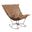 Scroll Puff Rocker Avanti Titanium Frame In Bronze