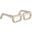 Sculptured Antique Silver Specticles