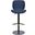 Sean Hydraulic Barstool In Dark Blue