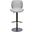 Sean Hydraulic Barstool In Light Grey