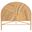 Seana Rattan Queen Standalone Headboard In Honey