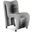 Seat Belt Dining Chair In Grey