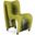 Seat Belt Dining Chair In Chartreuse