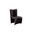 Seat Belt Cotton Dining Chair In Black