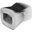 Seat Belt Ottoman In Grey