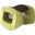 Seat Belt Ottoman In Chartreuse