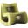 Seat Belt Rocking Chair In Olive