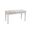 Sedona Cobblestone White 50 Inch Writing Desk