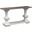 Sedona Heavy Distressed White Sofa Table