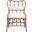 Caprice Dining Chair In Blanche Matte Gray Rattan - Set of 2