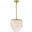 Selene 1 Light Brass Pendant LD5050D10BR