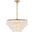 Selene 4 Light Brass Pendant