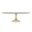 Semper 96 Inch Oval Dining Table In Gold
