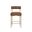 Seneca Counter Stool In Bravo Cognac and Antique Brass