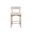Seneca Counter Stool In Danny Ivory and Antique Brass