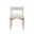 Seneca Dining Chair Set of 2 In Danny Ivory and Antique Brass