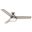 Sentinel 52 Inch Ceiling Fan with LED Light Kit and Handheld Remote In Brushed Nickel and Light Gray Oak