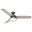 Sentinel 52 Inch Ceiling Fan with LED Light Kit and Handheld Remote In Brushed Slate and Light Gray Oak