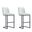 Serena Barstool Set of 2 In White