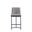 Serena Counter Stool In Grey