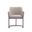 Serena Dining Armchair In Light Grey