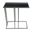 Serena End Table In Black Marble and Industrial