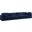 Serene Linen Textured Fabric Deluxe Comfort 4 Seater Modular Sofa with Arm Support In Navy