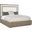 Serenity Rookery Queen Upholstered Panel Bed In Gray