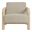Sereno Boucle Accent Chair In Marble Oak