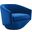 Series Performance Velvet Fabric Swivel Chair In Navy