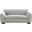 Severo Loveseat Velvet In Light Gray