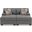Newellen 2-Piece Super Chaise In Greystone