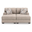 Newellen 2-Piece Super Chaise In Hemp