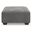 Newellen Oversized Accent Ottoman In Greystone