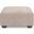 Newellen Oversized Accent Ottoman In Hemp