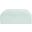 Shaggy Corduroy Performance Fabric Ottoman In Mint