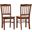 Shaker Dining Chair Set of 2 In Walnut