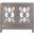 Shannon Champagne and Mirror 2 Door Chest