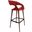 Shape Red Bar Stool