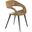 Shape Tan Dining Chair With Anthracite Legs