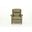 Shasta Push Thru The Arms Recliner In Olive