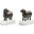 Sheep Bookends Set of 2 In Bronze