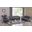Shelly Living Room Set In Grey