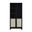 Sheridan Bookcase Cabinet In Black