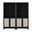 Sheridan Bookcase Cabinet Set of 2 In Black