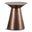 Sheridan Metal Accent Table In Aged Copper