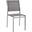Shore Silver Gray Outdoor Patio Aluminum Side Chair