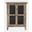 Rustic Shores 32 Inch 2 Door Accent Cabinet In Grey Wash