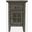 Rustic Shores USB Charging Chairside End Table In Stone